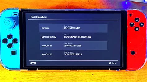 nintendo switch serial number check